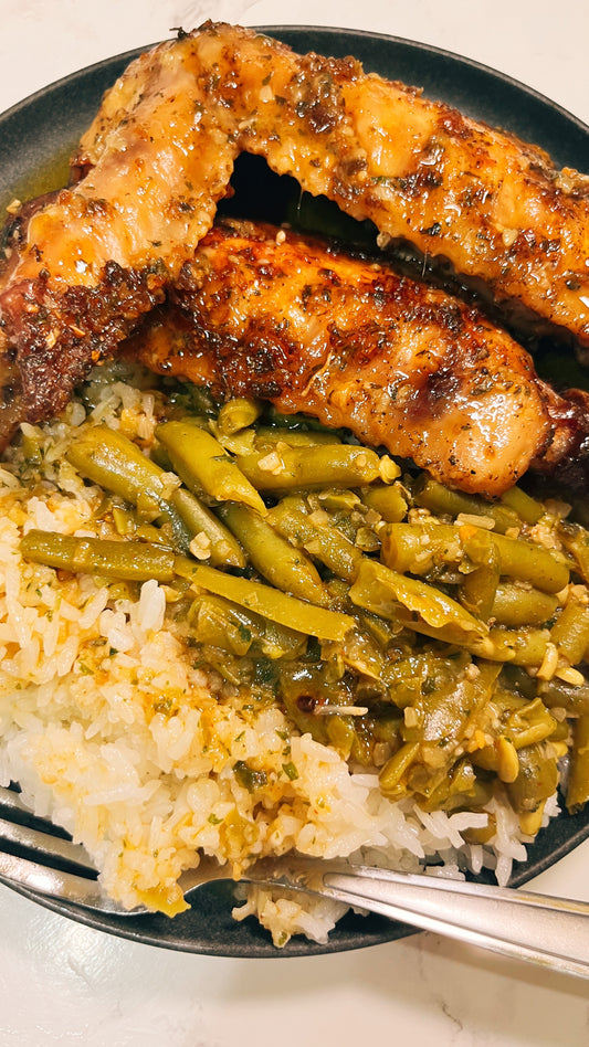 Smothered Turkey Wings