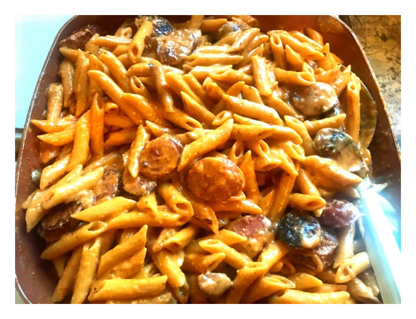 Blush Penne W/ Turkey Sausage